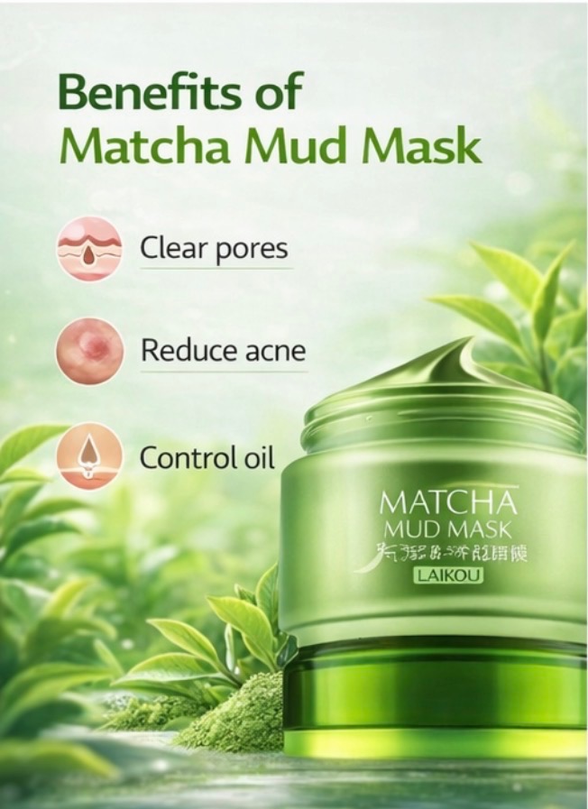Matcha Mud Mask