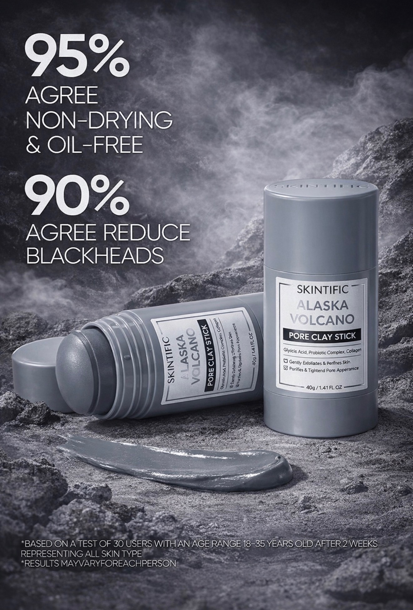 Deep Pore Cleansing. Mess-Free. Skin-Friendly.