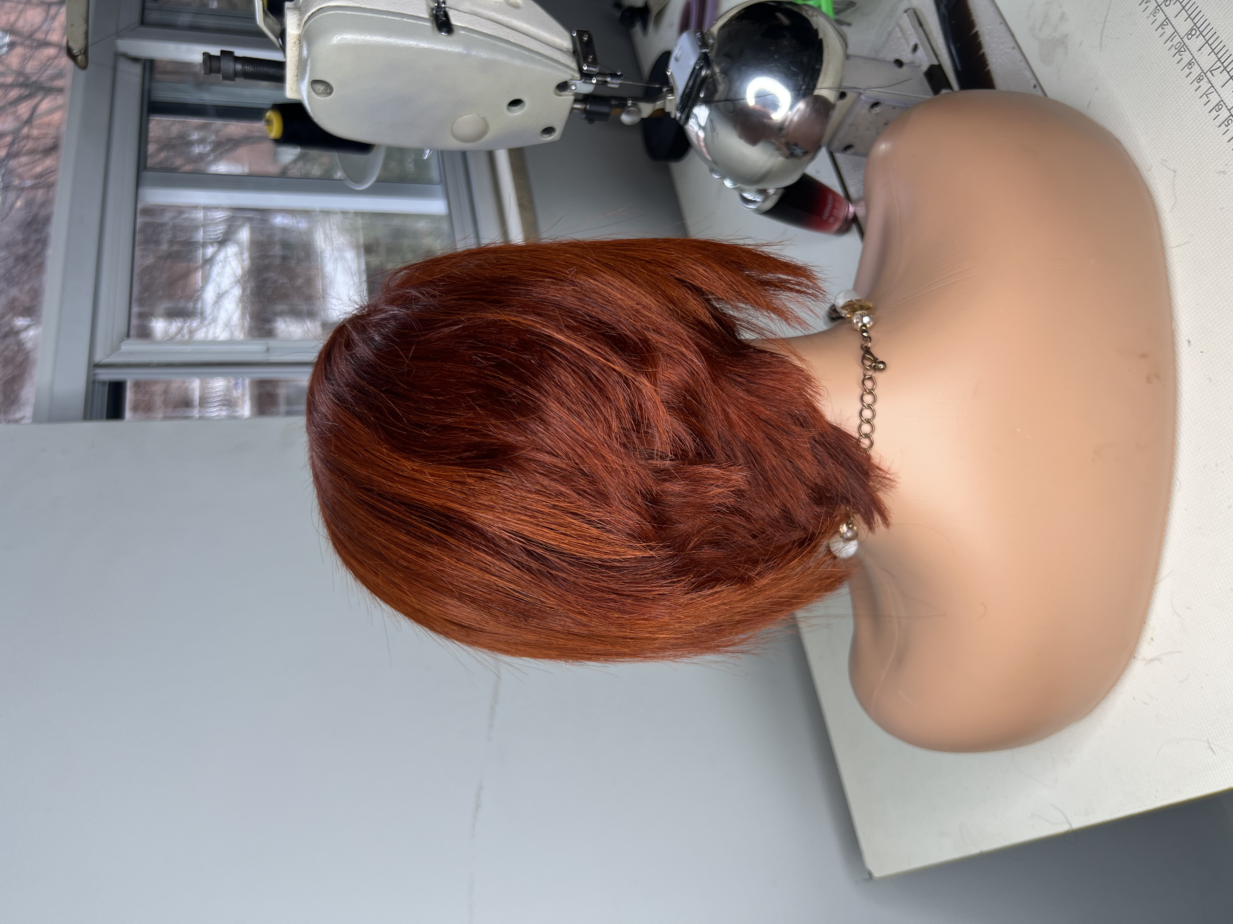 13*4 pixie carrot color best quality human hair