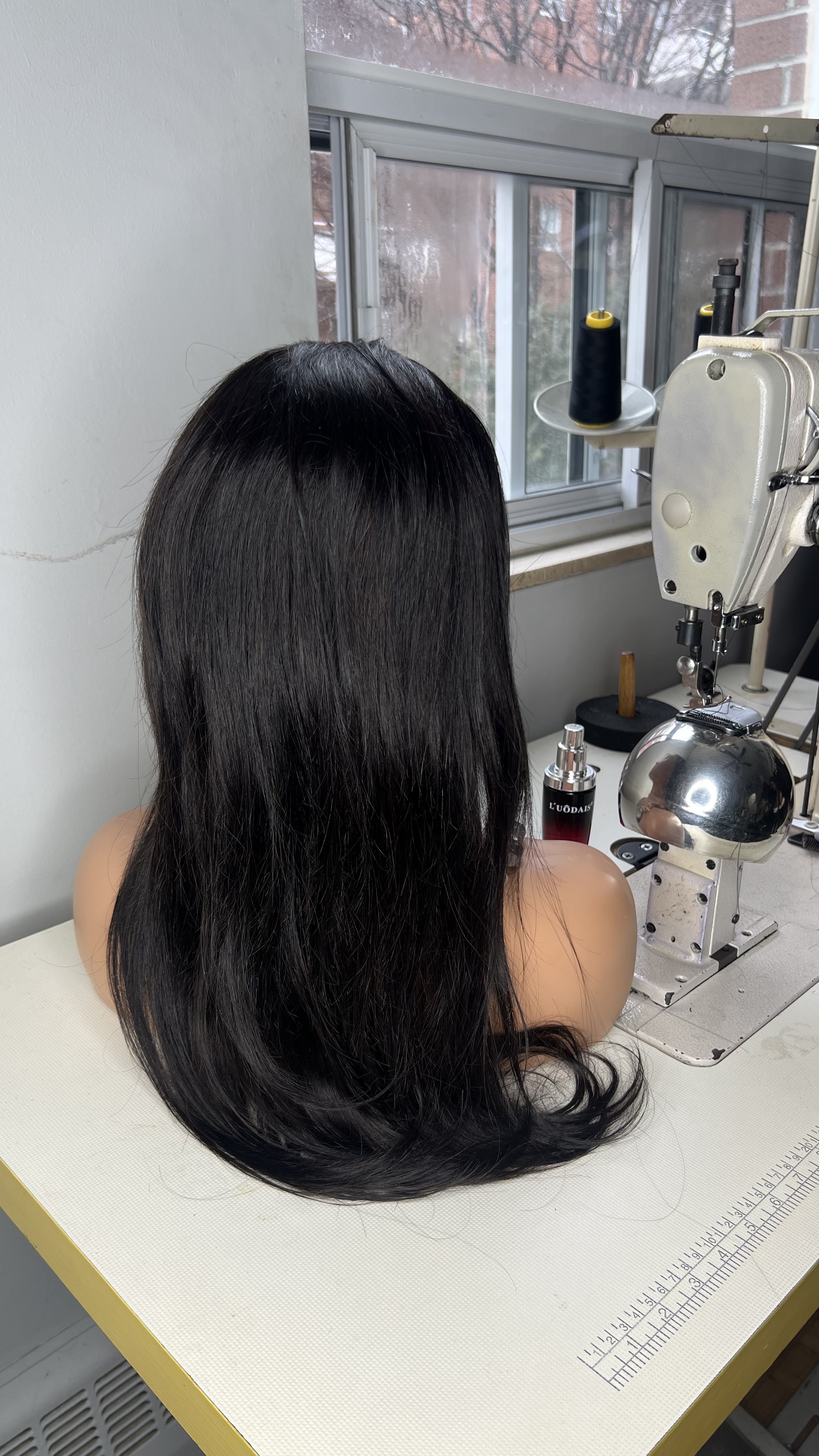 Black Wig with 13*4 frontal 20 inch best quality 