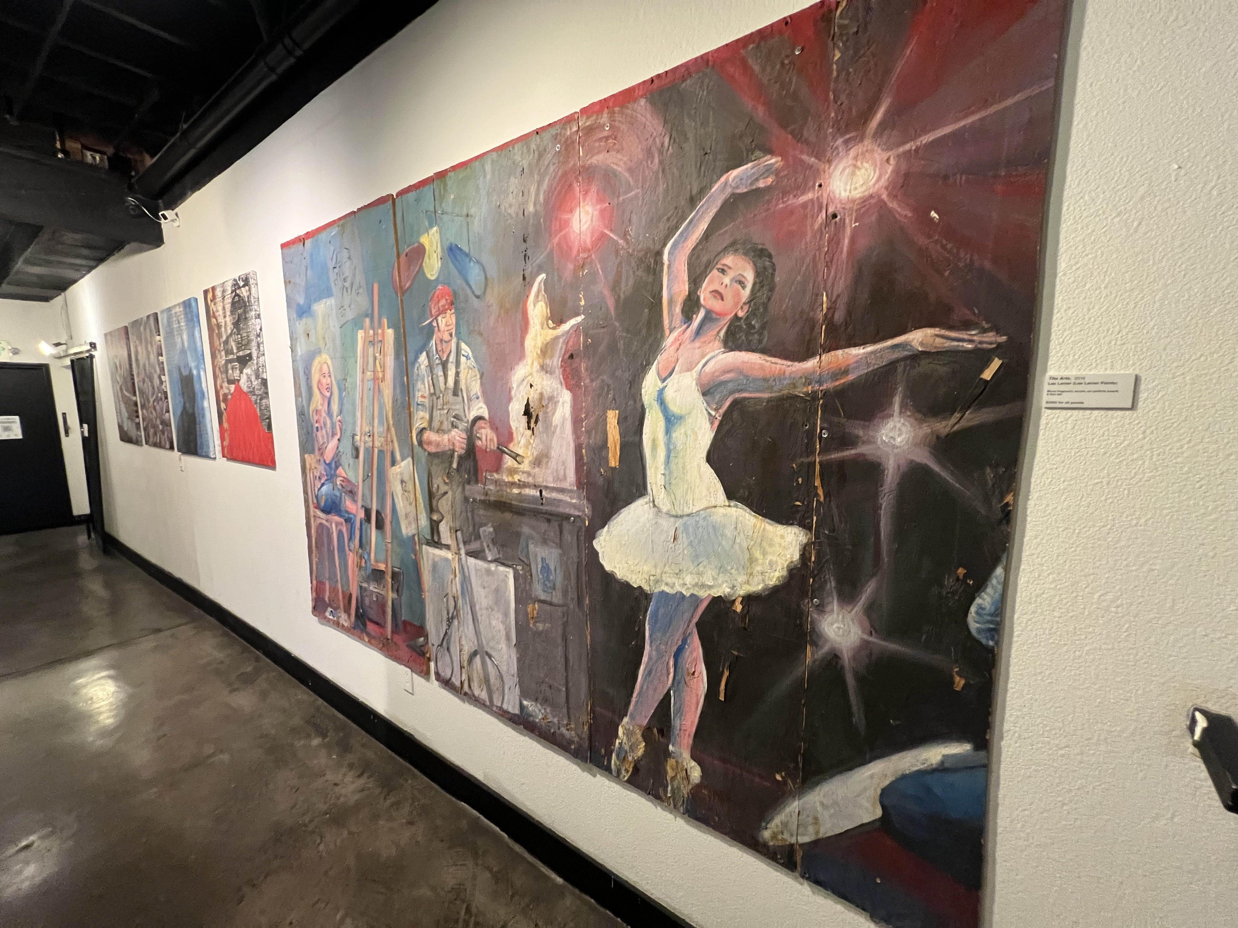 Arts Factory Tour, Abstract Painting & Wine Tasting