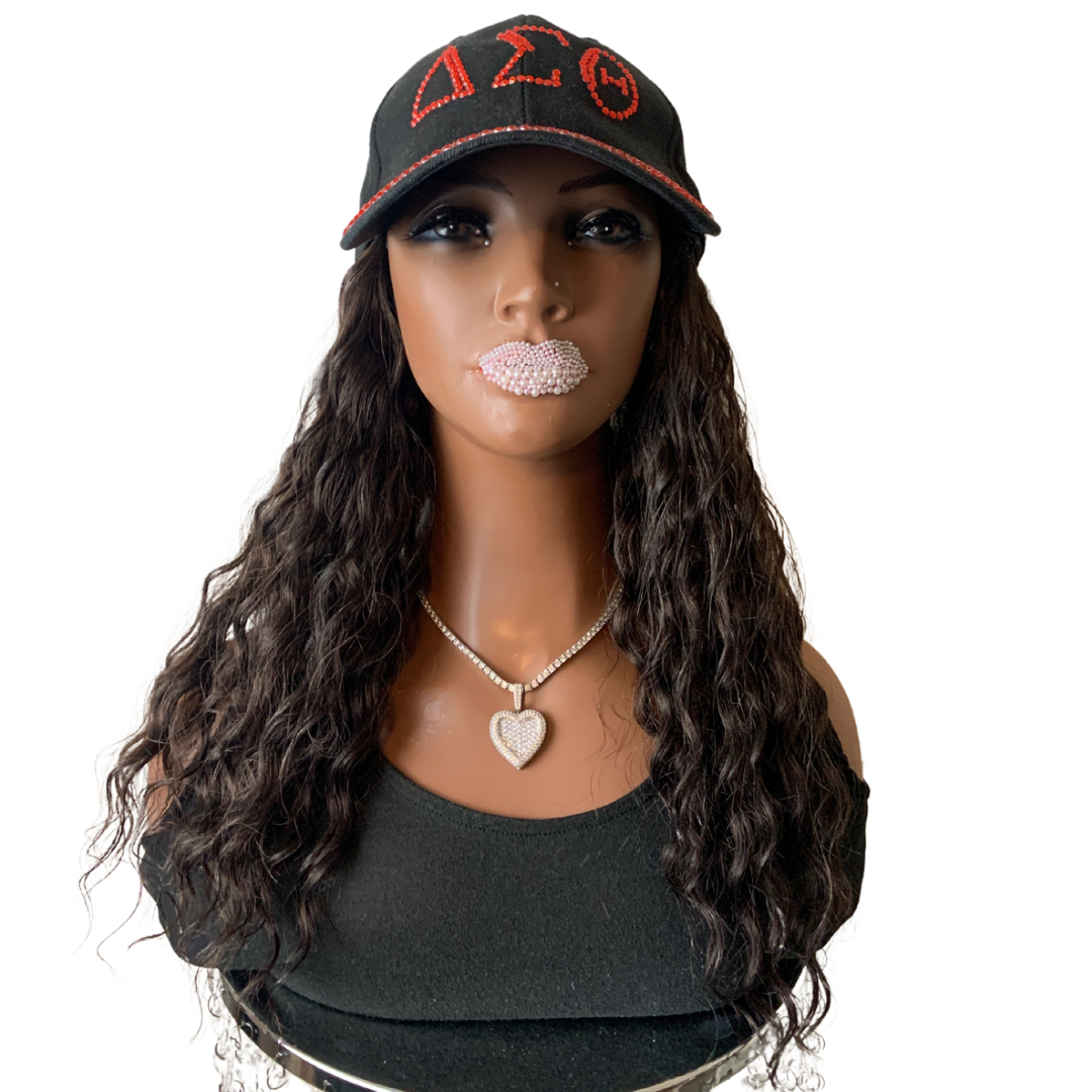 Sparkle Delta Hat Wig