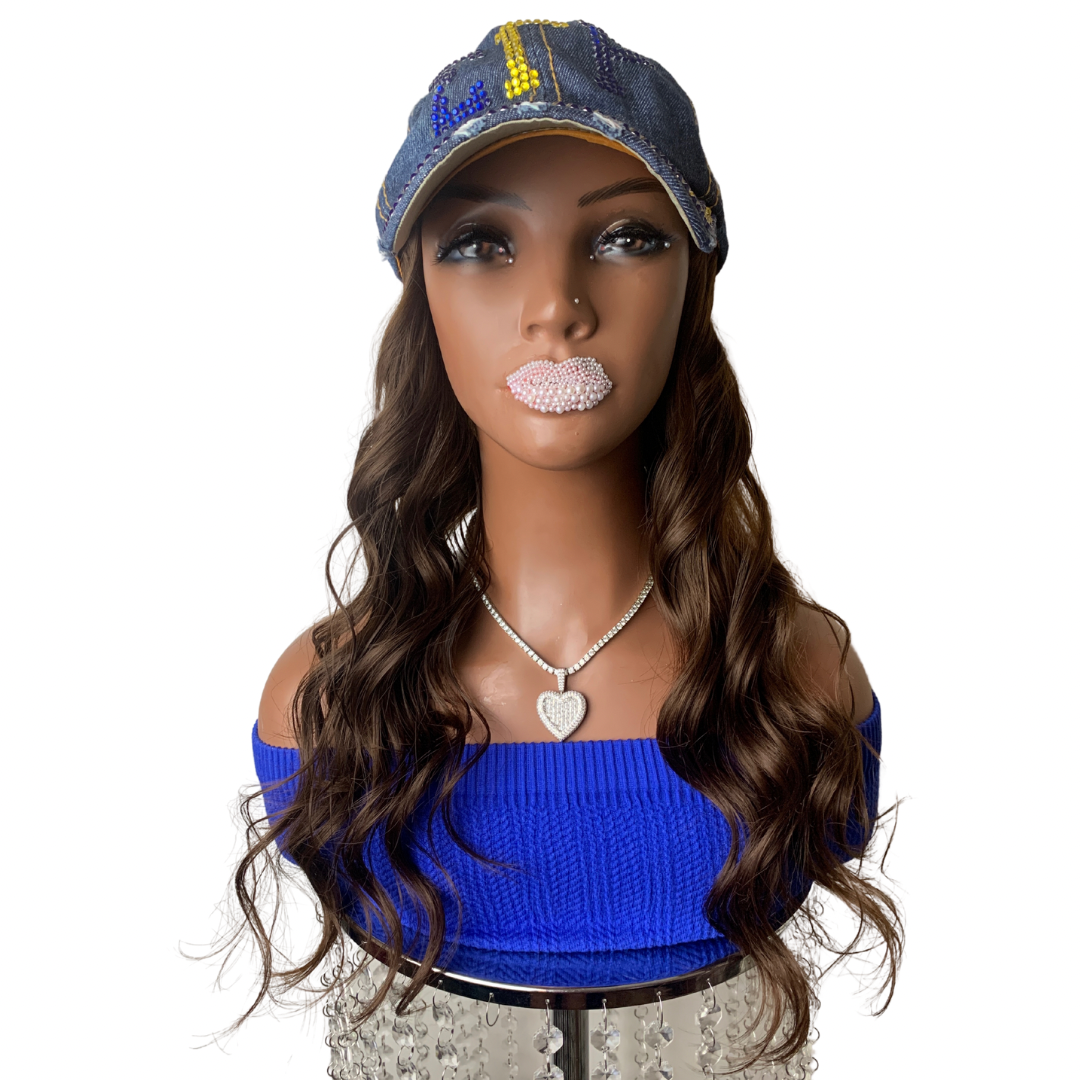 Tatiana Sigma Gamma Rho Hat Wig