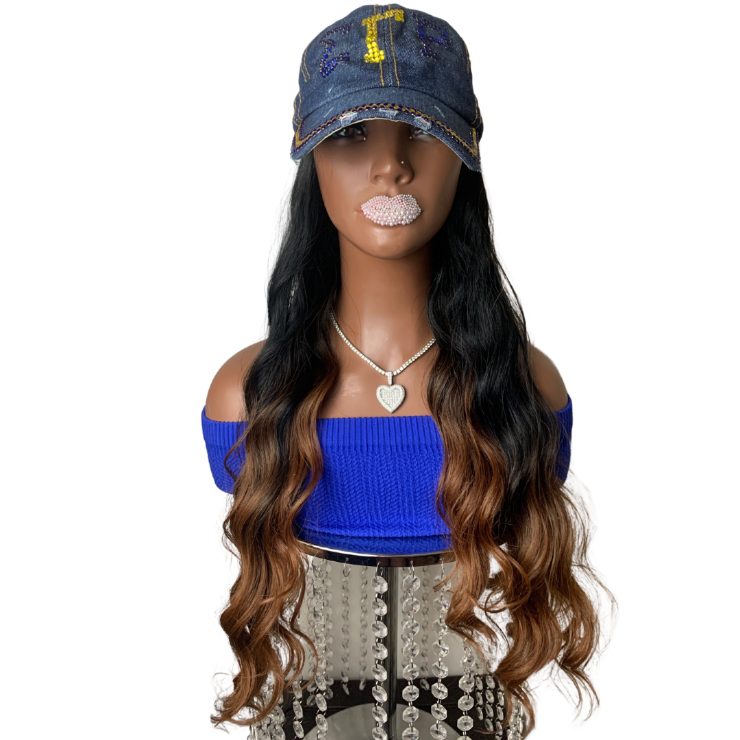 Sasha Sigma Gamma Rho Hat Wig