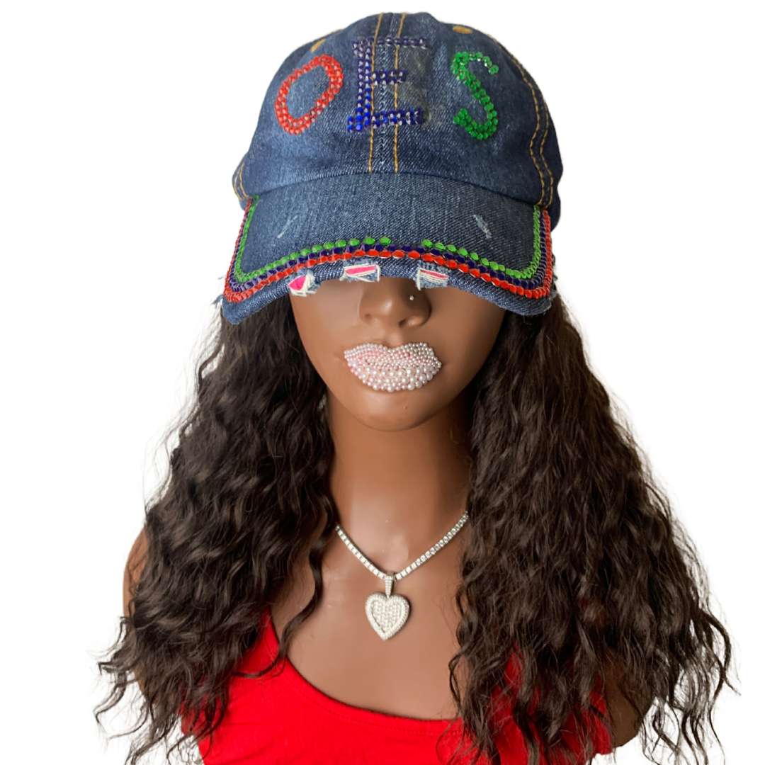 Nicole Order Of The Eastern Star Hat Wig