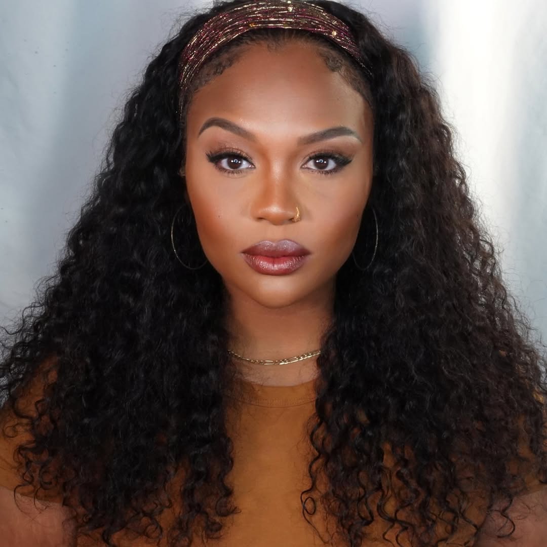Deep Wave Headband Wig