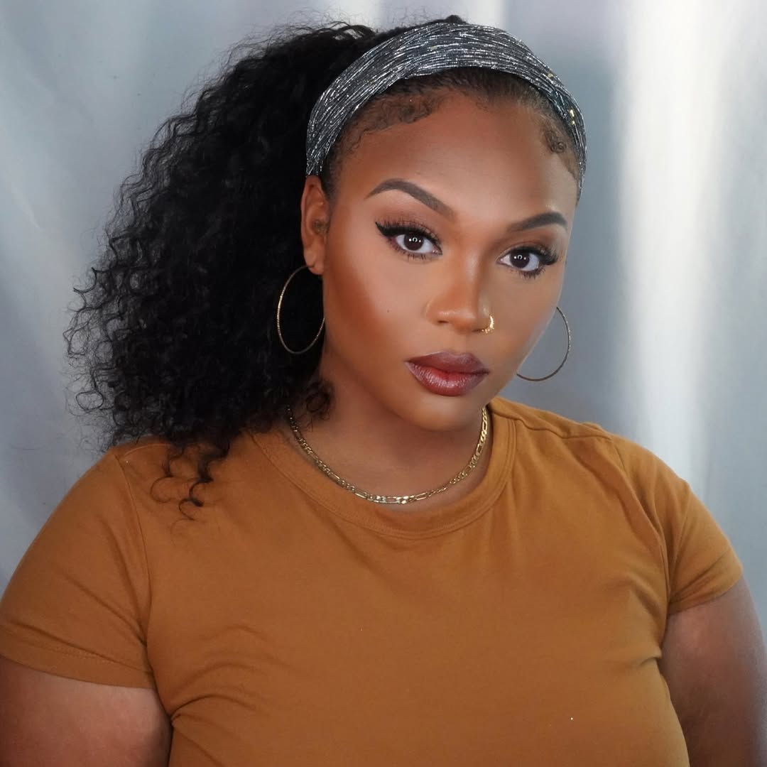 Deep Wave Headband Wig