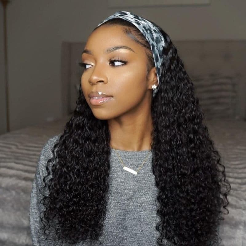 Water Wave Headband Wig