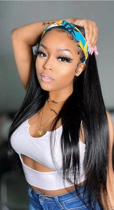 Straight Headband Wig
