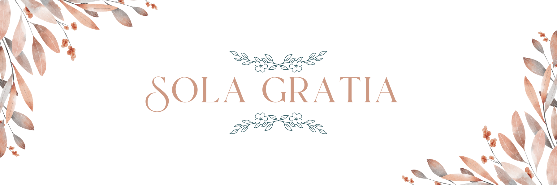 Sola Gratia Bookmark