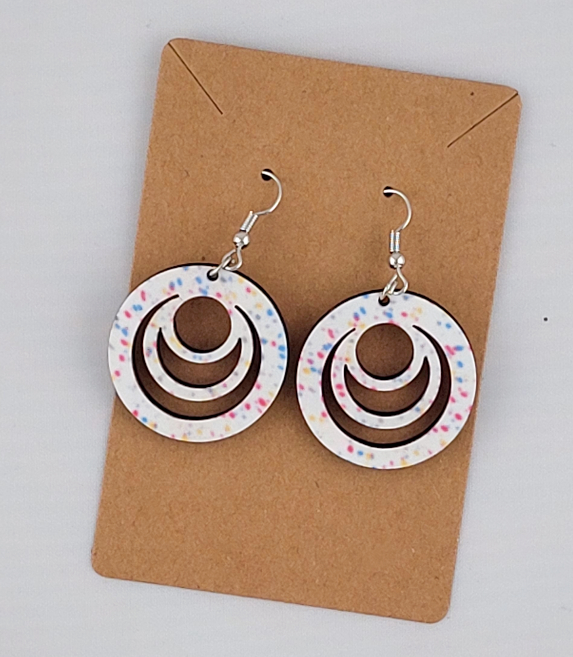 Circular Dangle Earrings