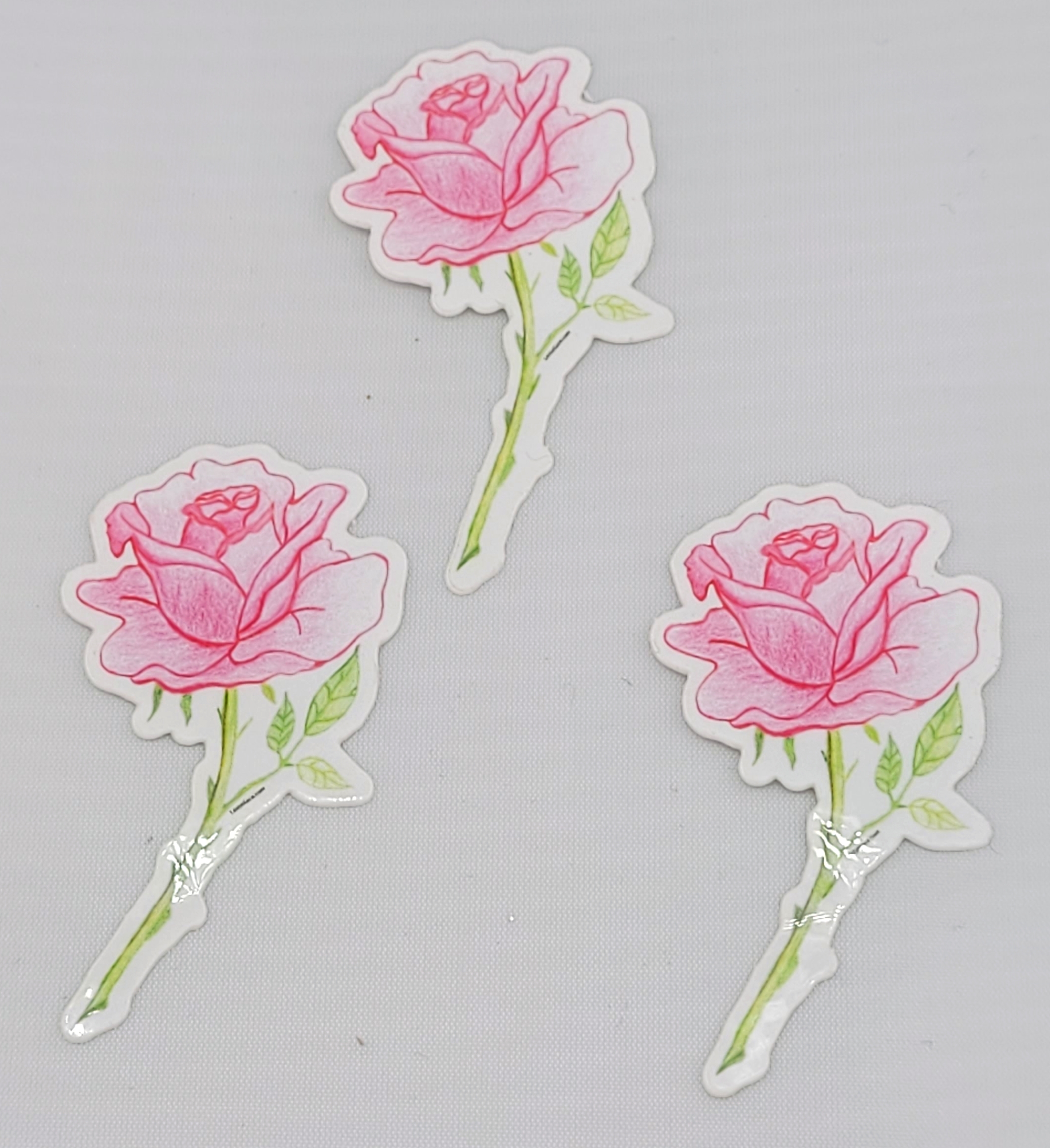 Pink Rose Sticker