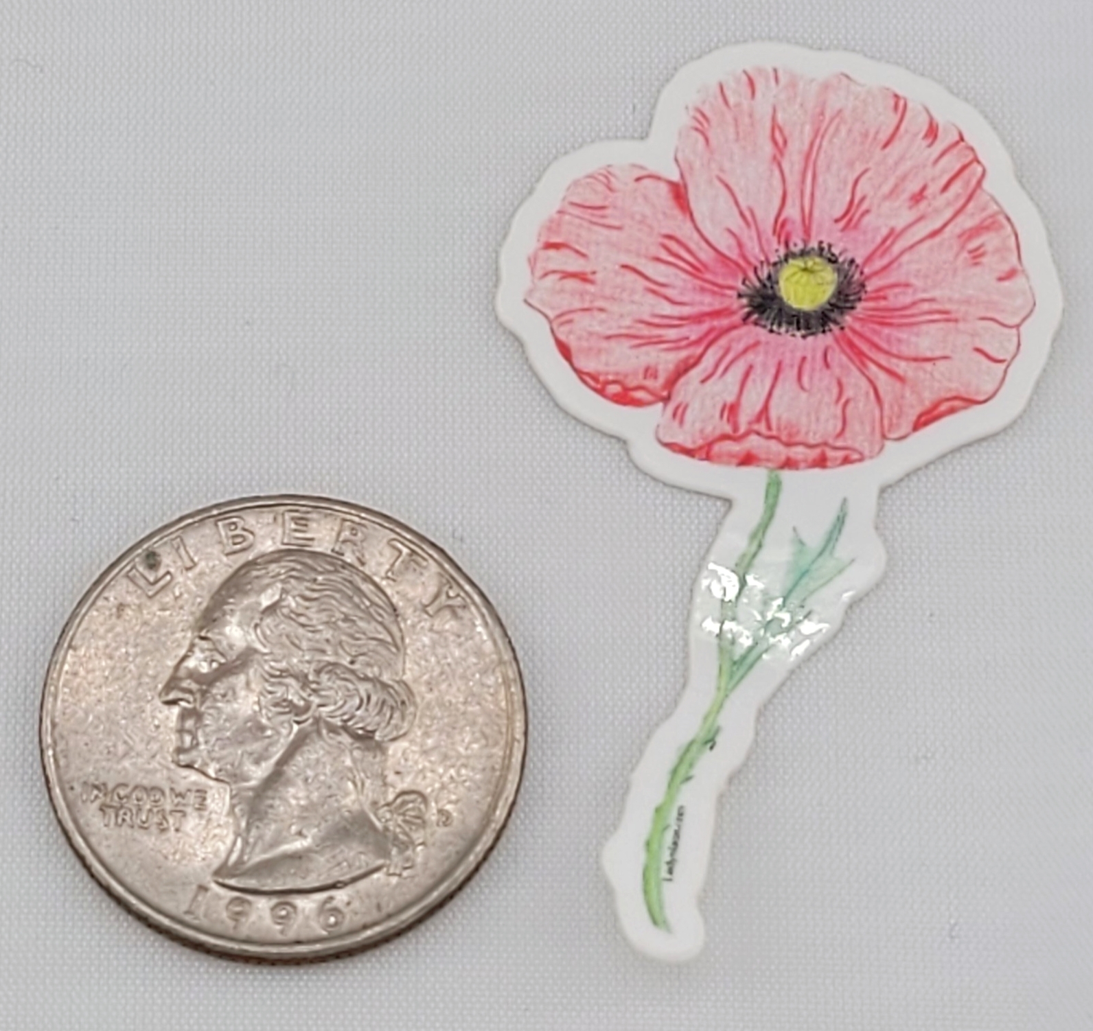 Poppy Sticker