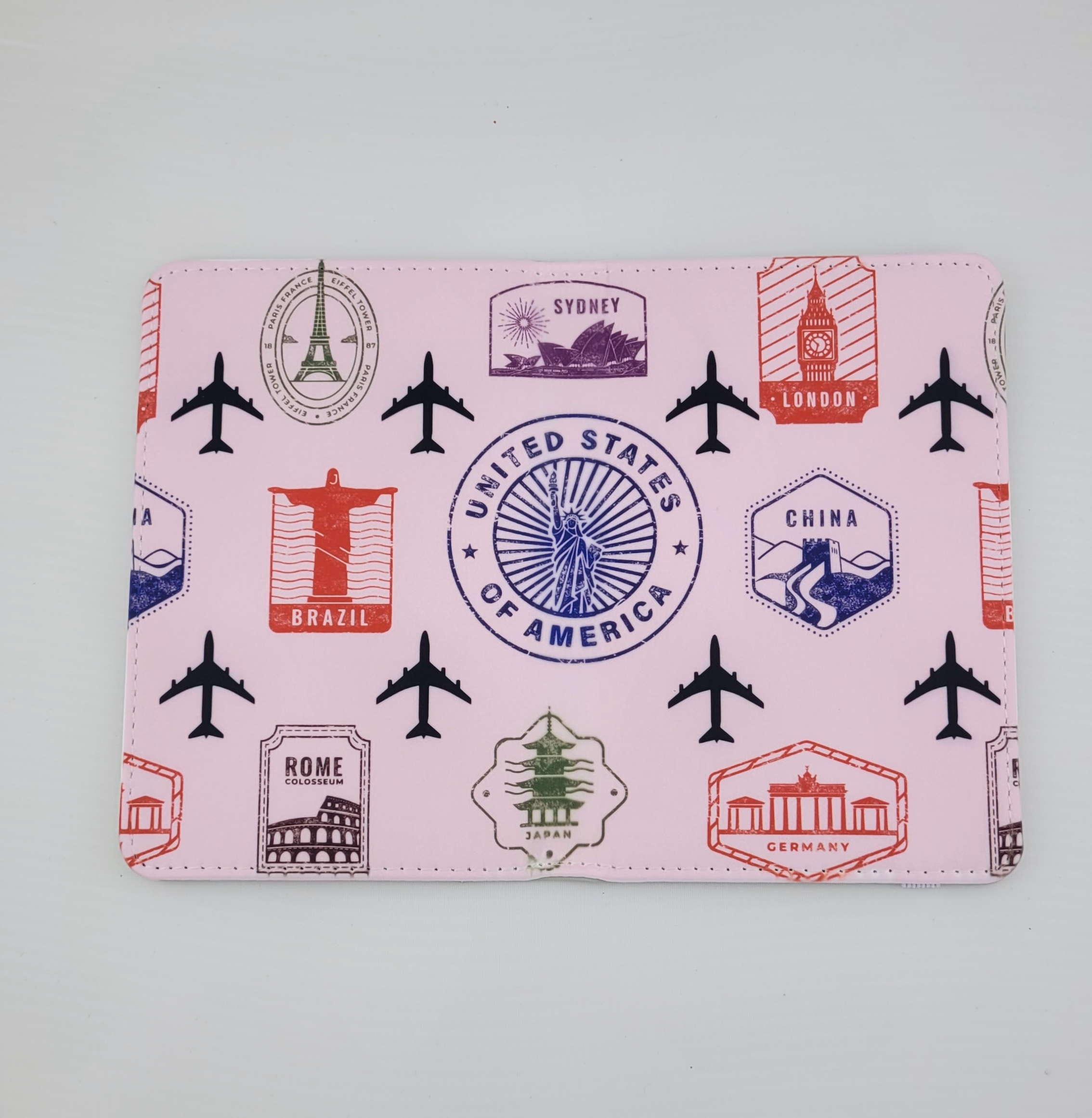 Travel-themed Passport Holder