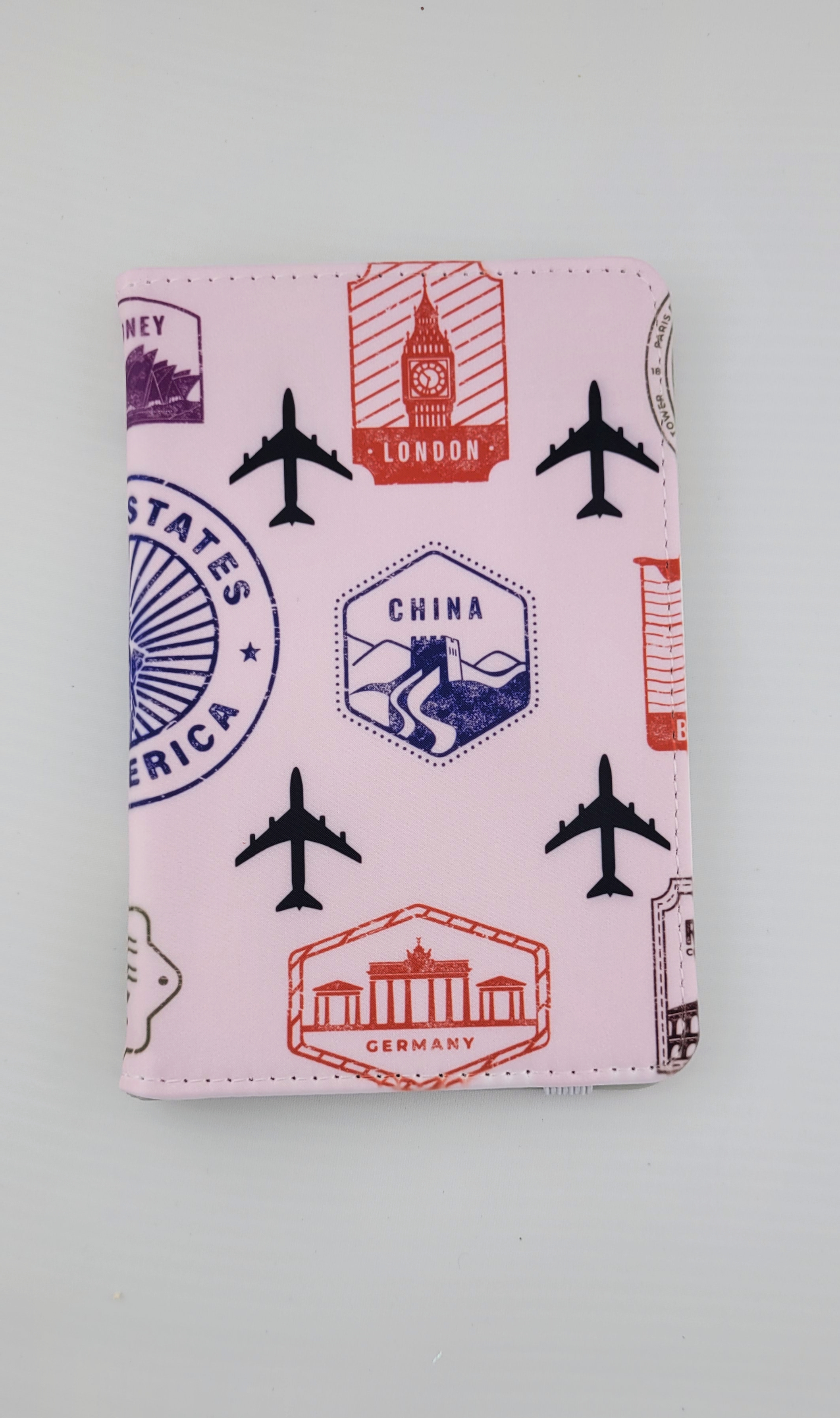 Travel-themed Passport Holder