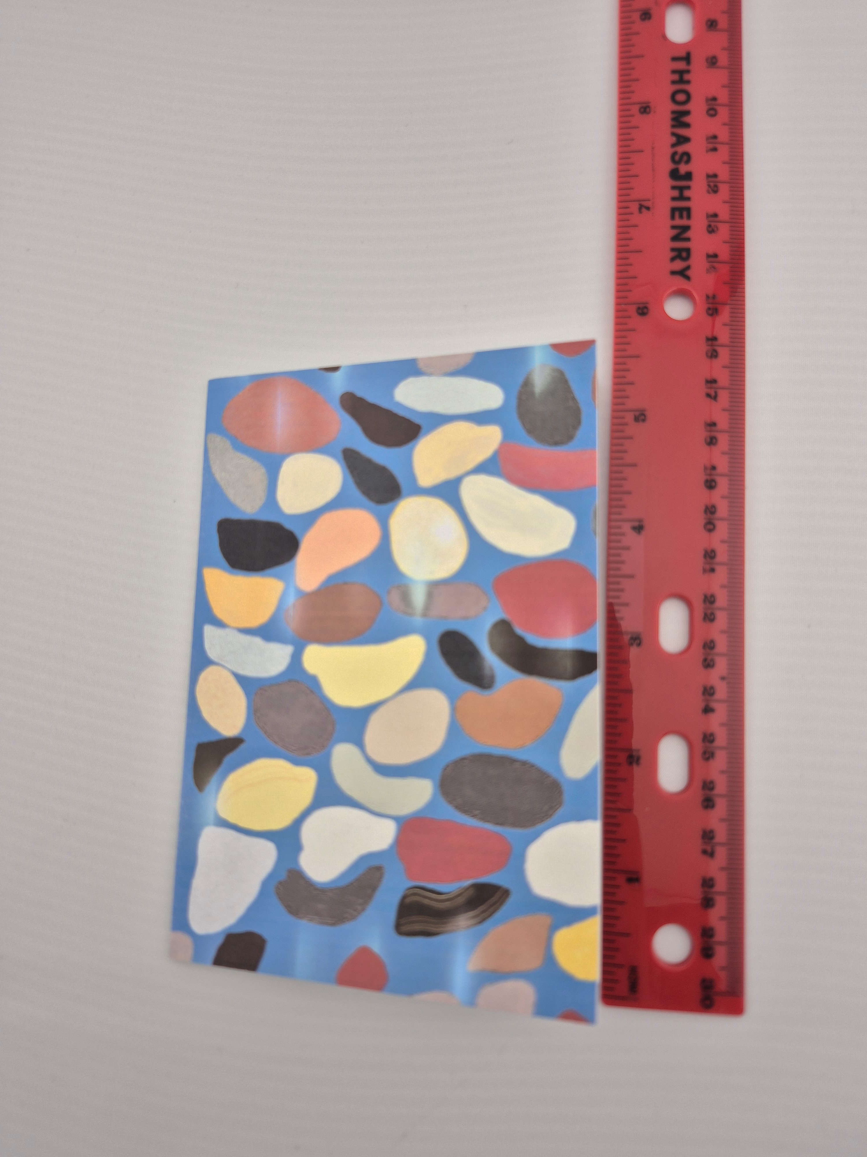 Colorful Pebbles Greeting Card