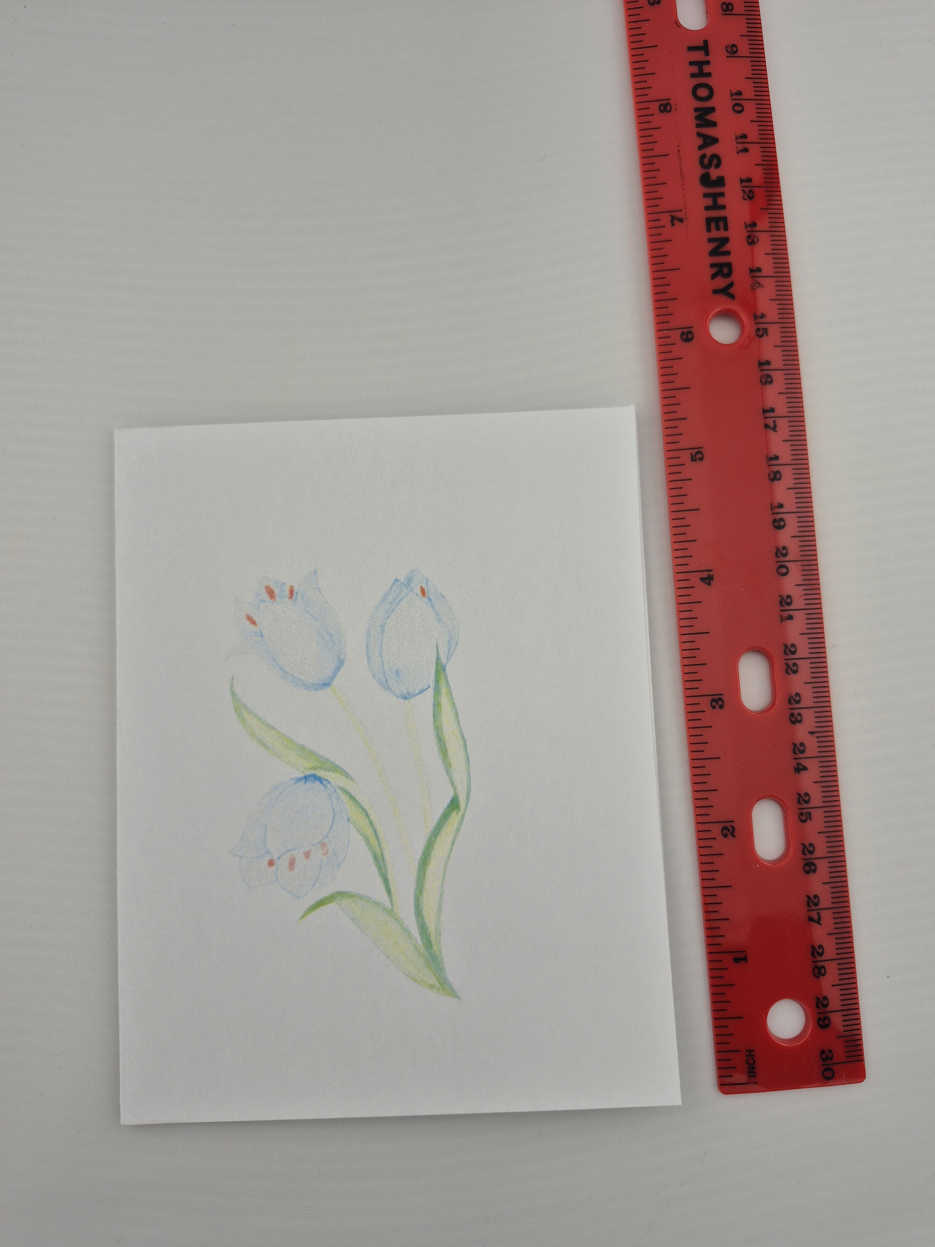 Tulips Floral Greeting Card