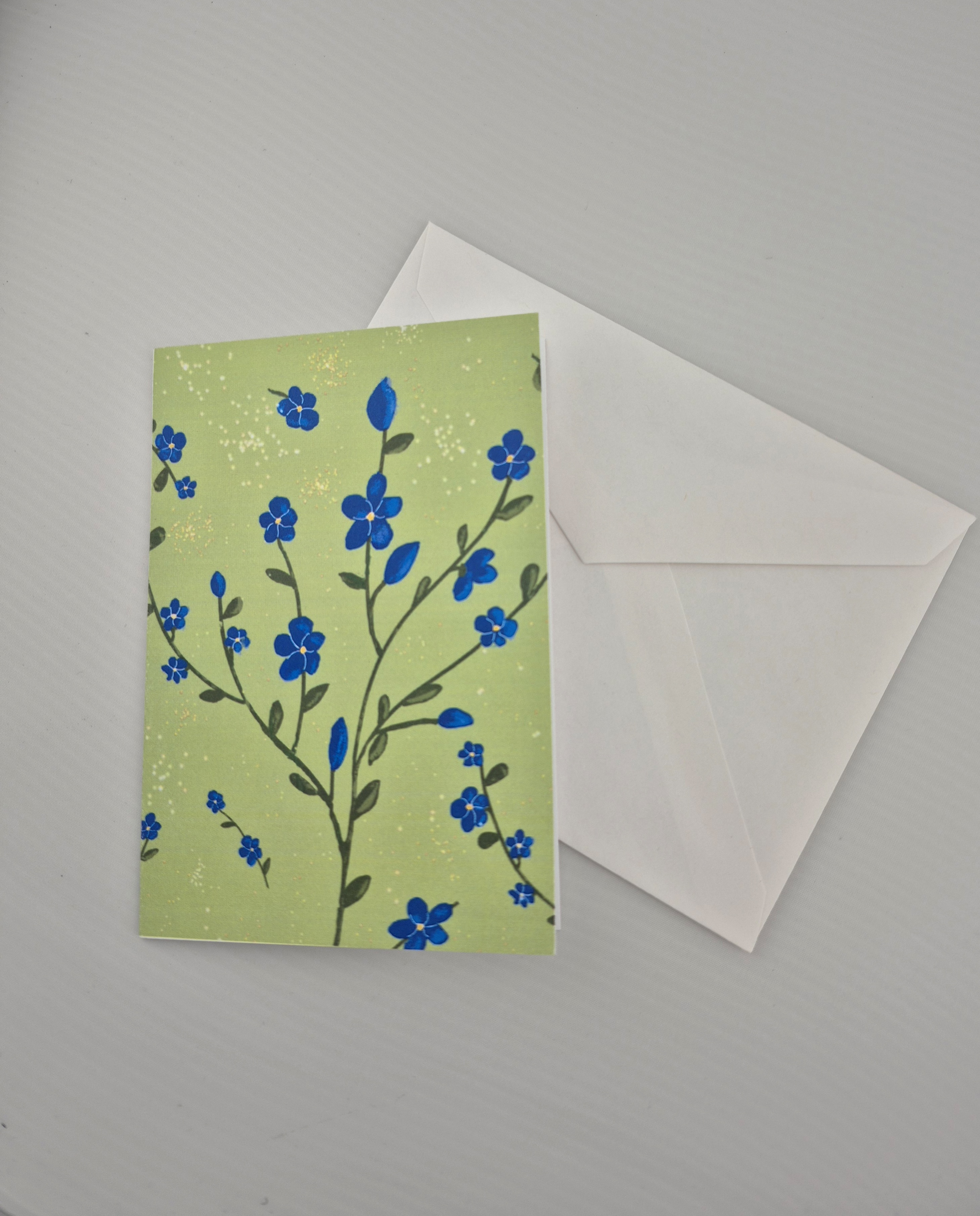 Handmade Floral Greeting Card