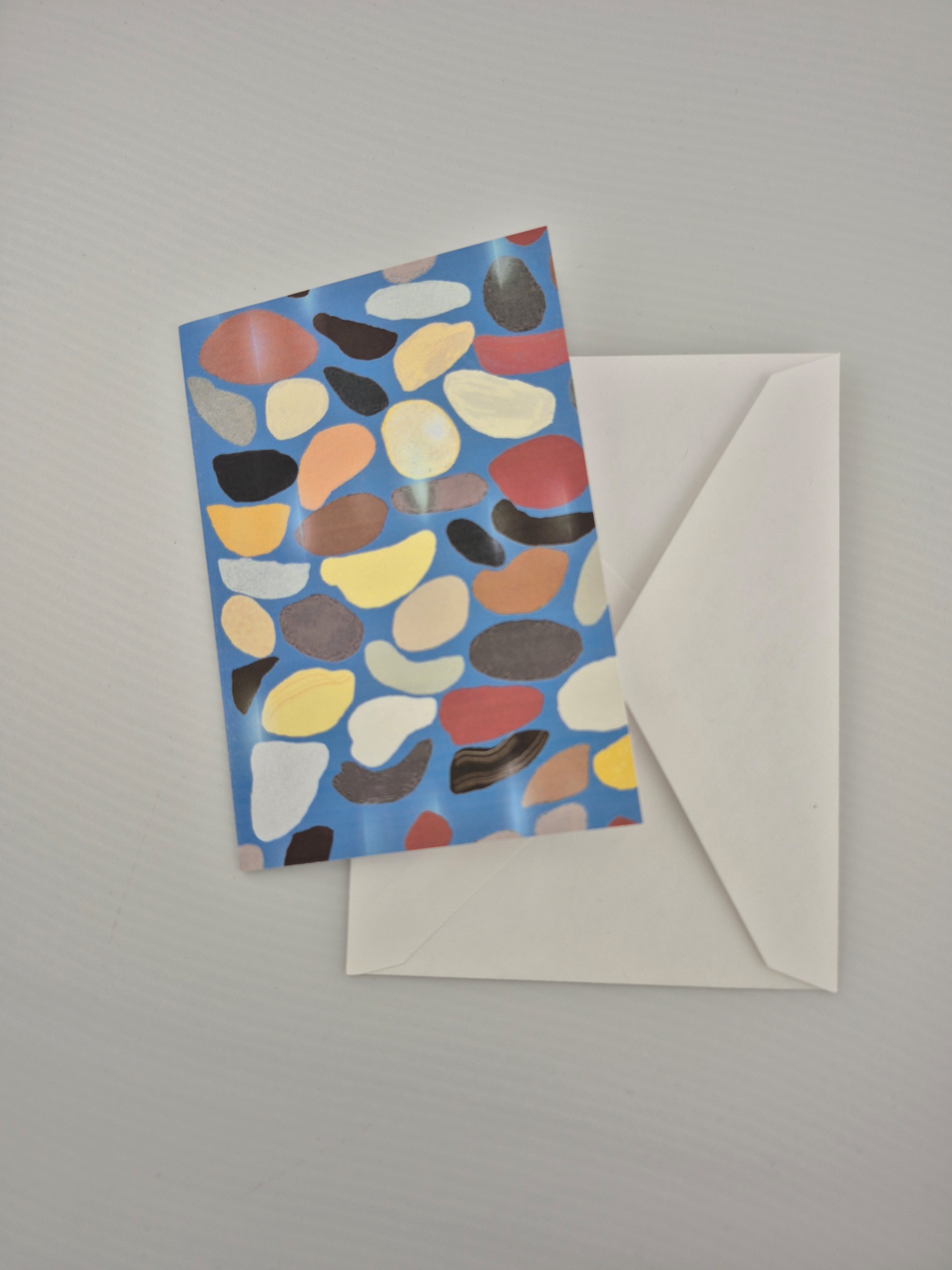 Colorful Pebbles Greeting Card