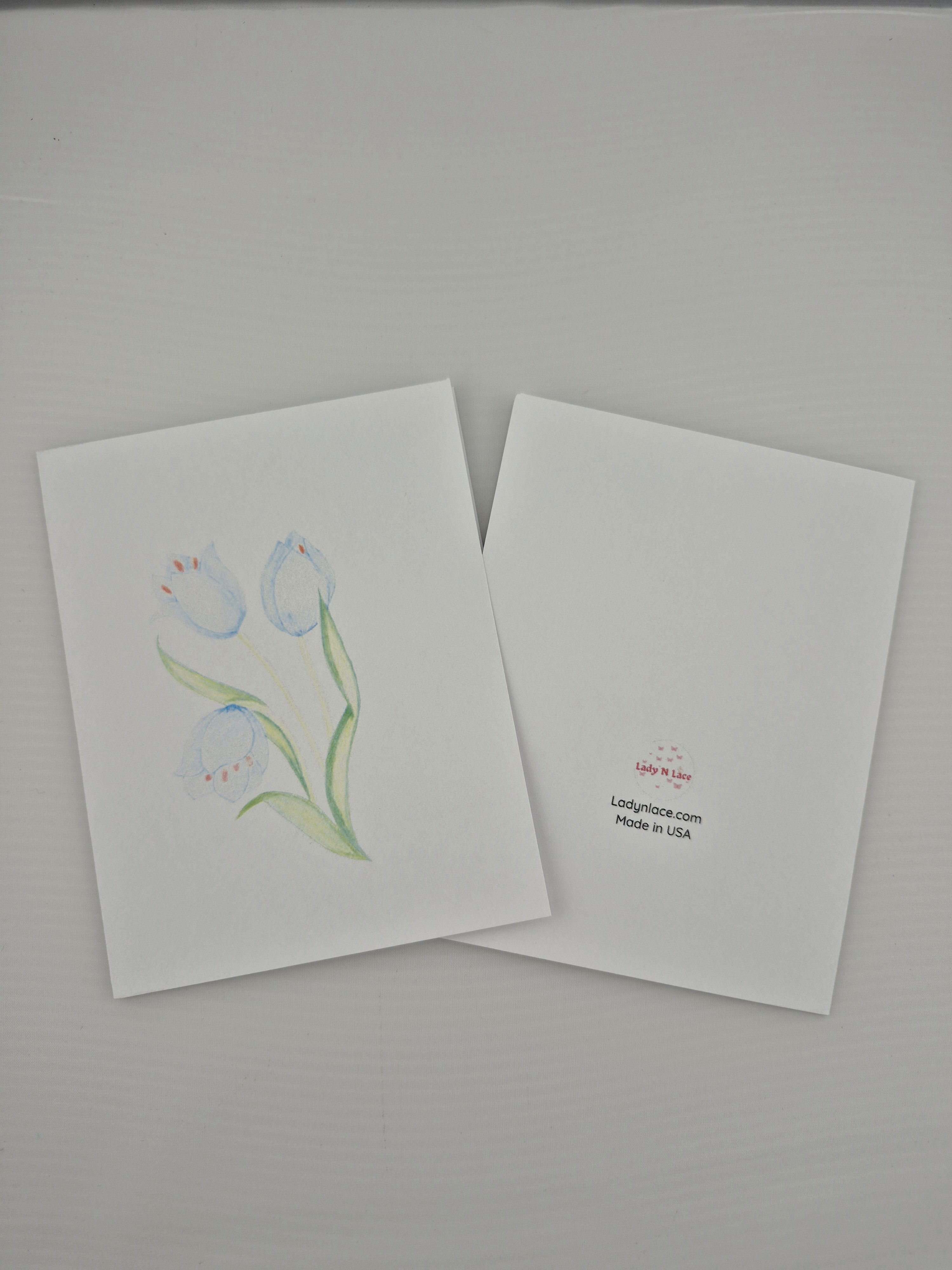 Tulips Floral Greeting Card