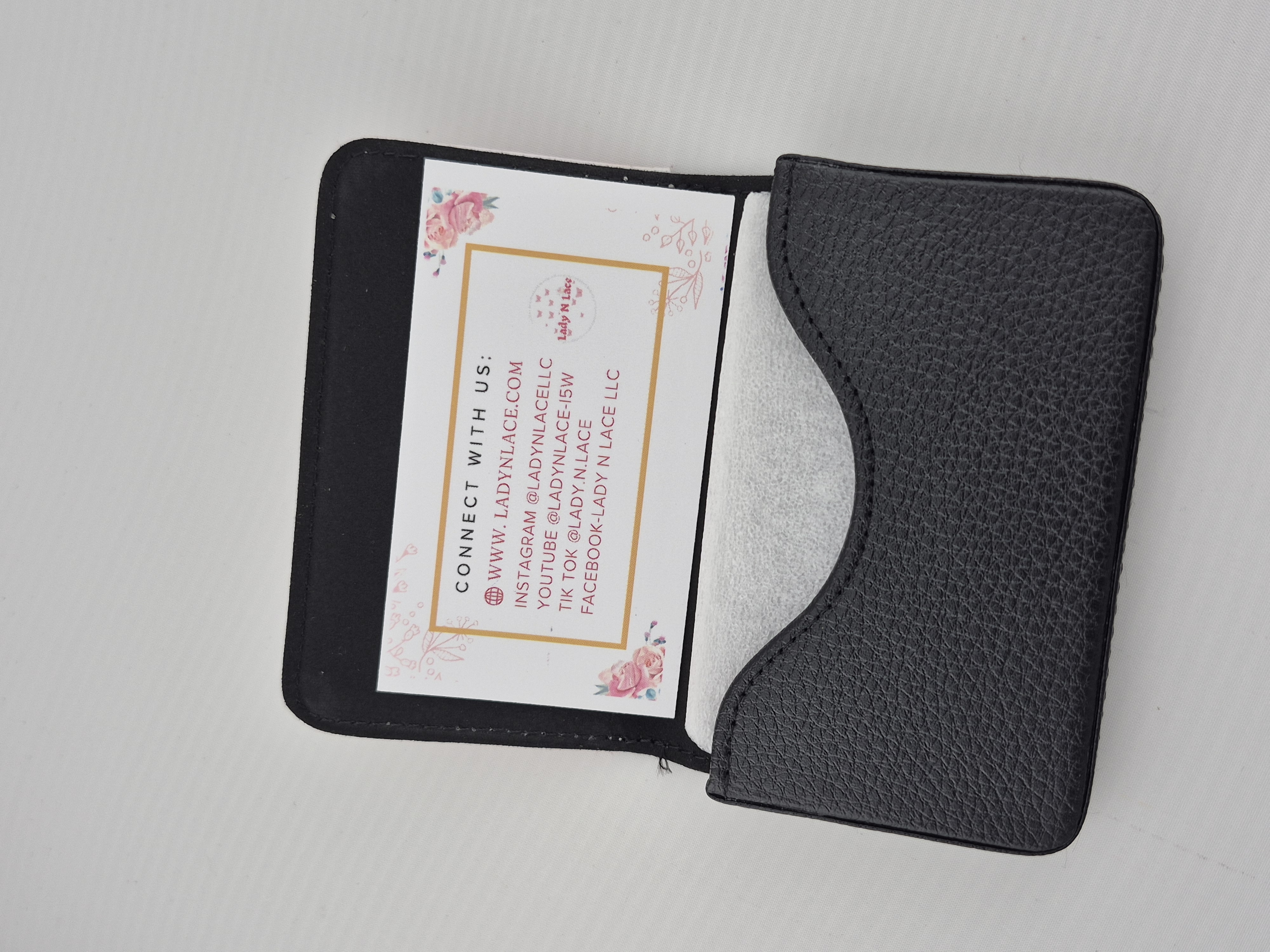 Strawberry Pattern Credit Card Wallet