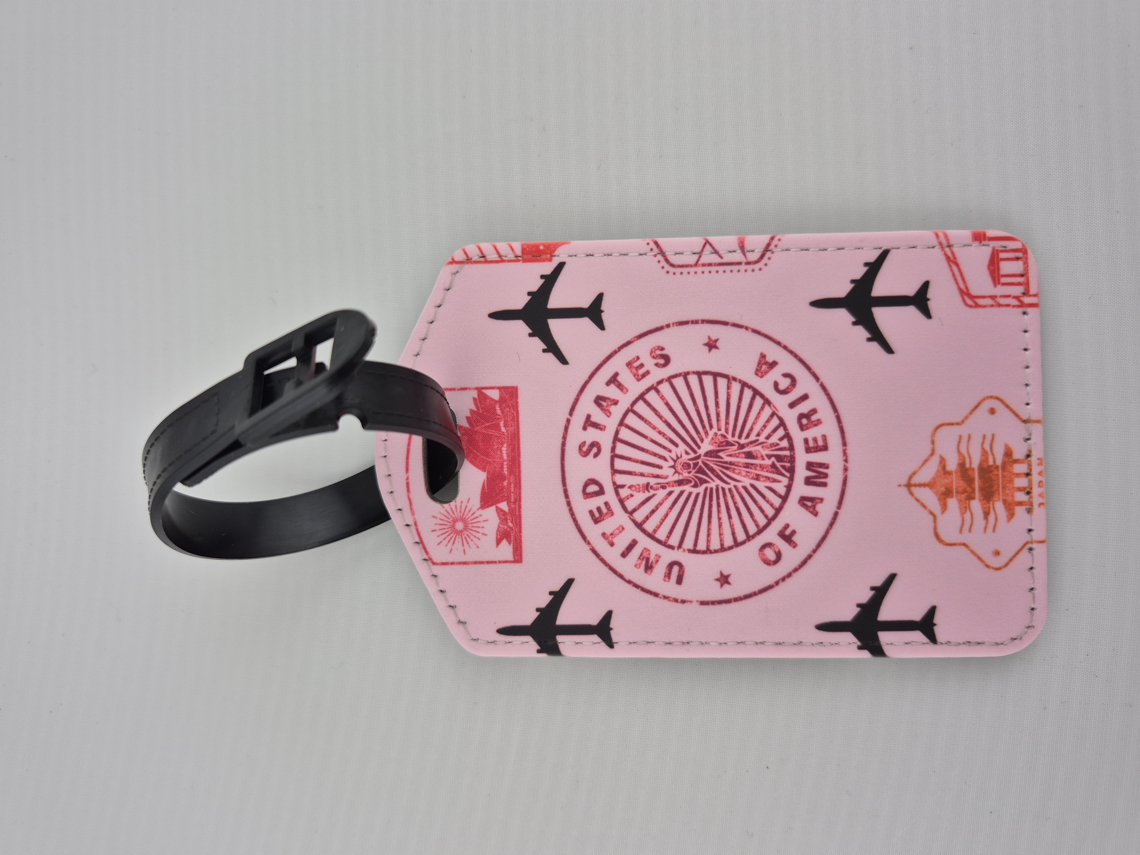 Pink Travel Bag Tag