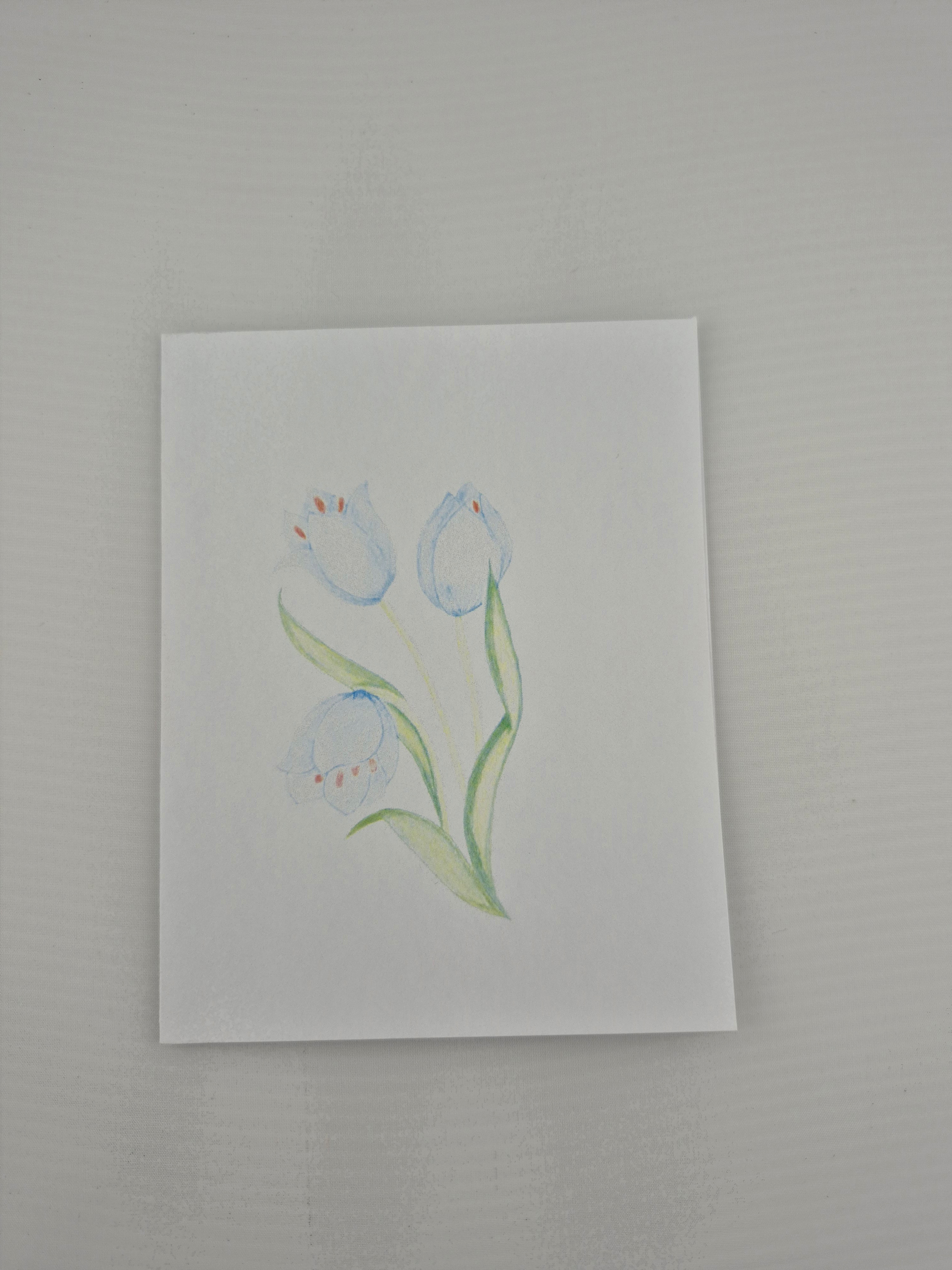 Tulips Floral Greeting Card