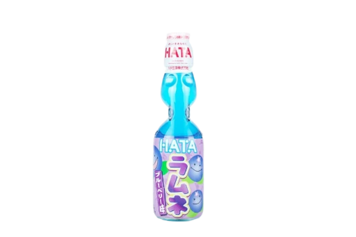 Boisson gazeuse Ramune myrtille 200ml Hatakosen