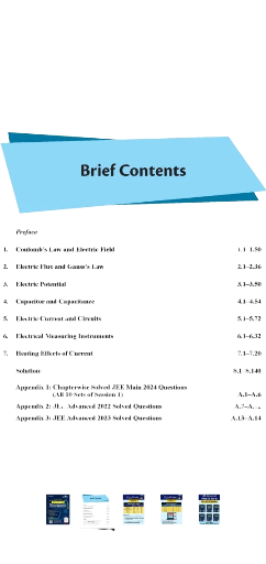 Cengage JEE Advanced Electrostatics and Current Electricity with Free Online Assessments and Digital Content (Concept videos and Solution videos) 2024
