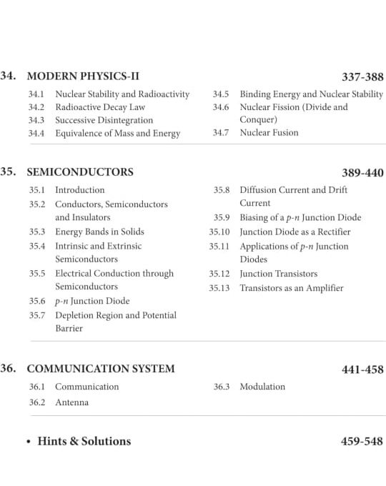 Understanding Physics JEE Main and Advanced Optics and Modern Physics 2023-24