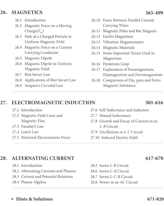 Understanding Physics JEE Main and Advanced Electricity and Magnetism 2023-24