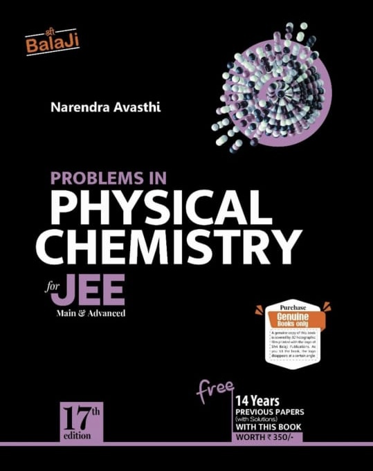 Problems in Physical Chemistry for JEE (Main & Advanced) - 17/Edition, 2024