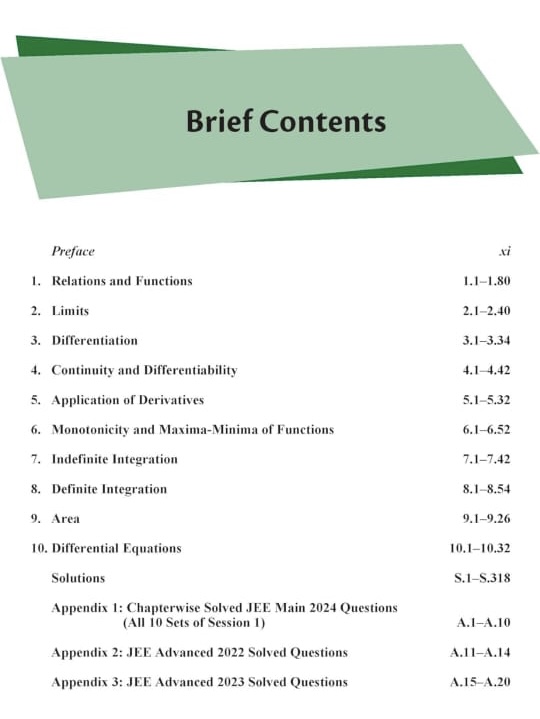 Cengage JEE Advanced Calculus with Free Online Assessments and Digital Content (Concept videos and Solution videos) 2024