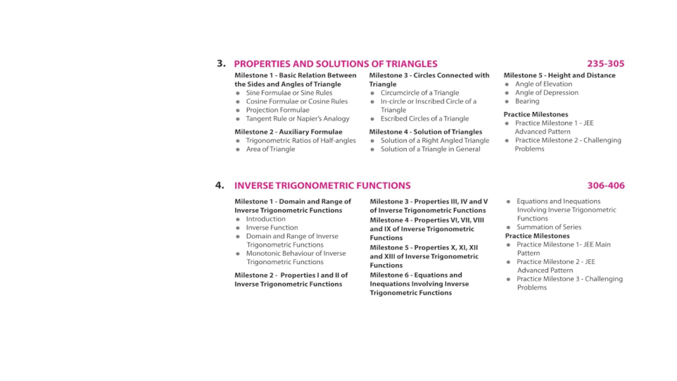 Arihant Skills In Mathematics JEE Main & Advanced Trigonometry | Milestones | Practice Exercise | PYQs | Theory | Upportive Videos | Online PYQs Practice | Chapter Tests | Mock Tests
