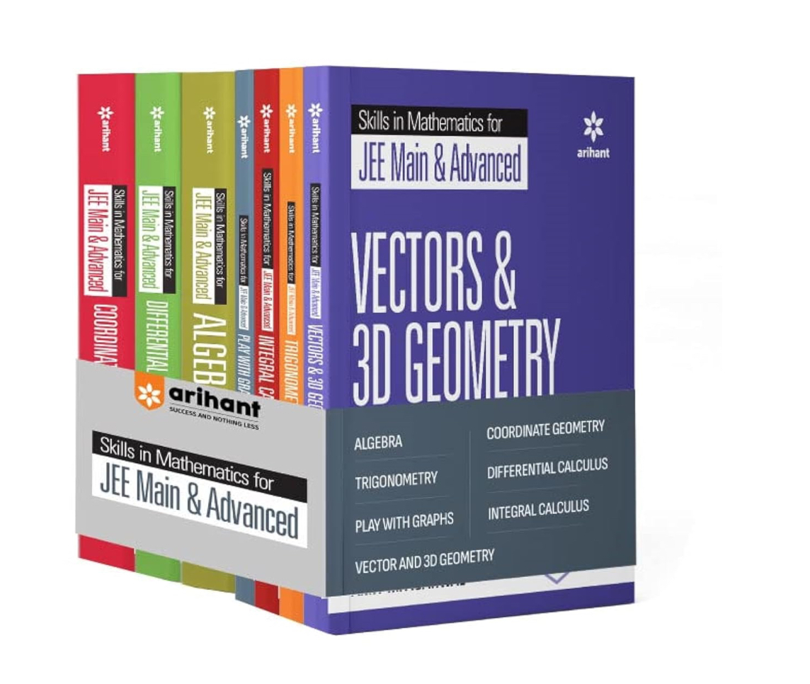 Arihant Jee Main & Adv. Math 7 Book Set [Paperback] Arihant Team