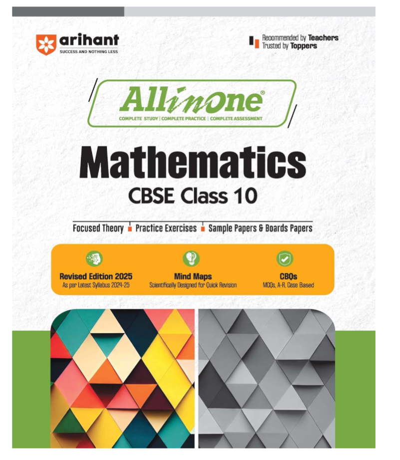 All In One Class 10th Science, Mathematics, Social Science, English for CBSE Exam 2025 (Set of 4 Books)