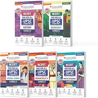 NCERT One for All UPSC & State PCS Book Set