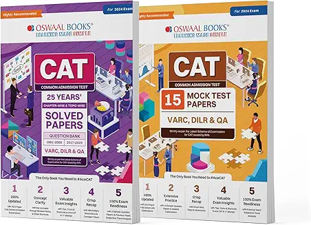 Oswaal Books CAT Preparation Set