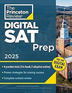 The Princeton Review Digital SAT Prep 2025