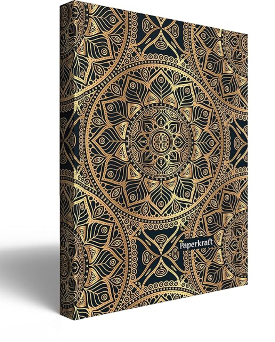 Paperkraft Expression| Hard Cover Notebook | 15.8 Cm X 19.4 Cm | Unruled | 192 Pages | Multicolor