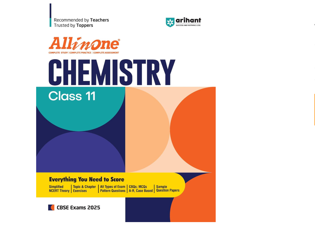 All In One CHEMISTRY Class 11 Based On Latest NCERT For CBSE Exams 2025 | Mind map in each chapter | Clear & Concise Theory | Intext & Chapter Exercises | Sample Question Papers