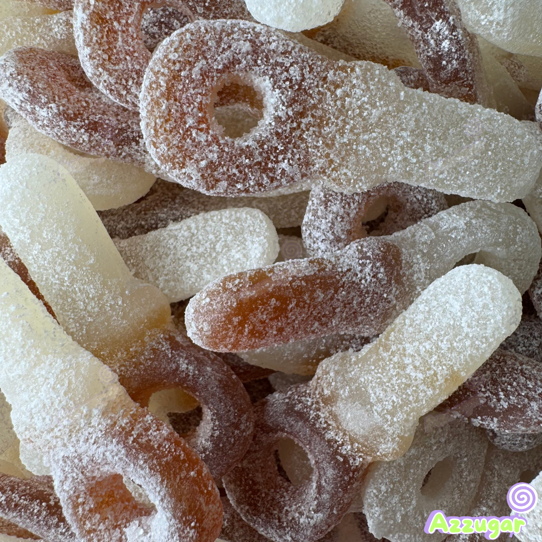 Tétines cola acidulés - 100g ⚡⚡⚡