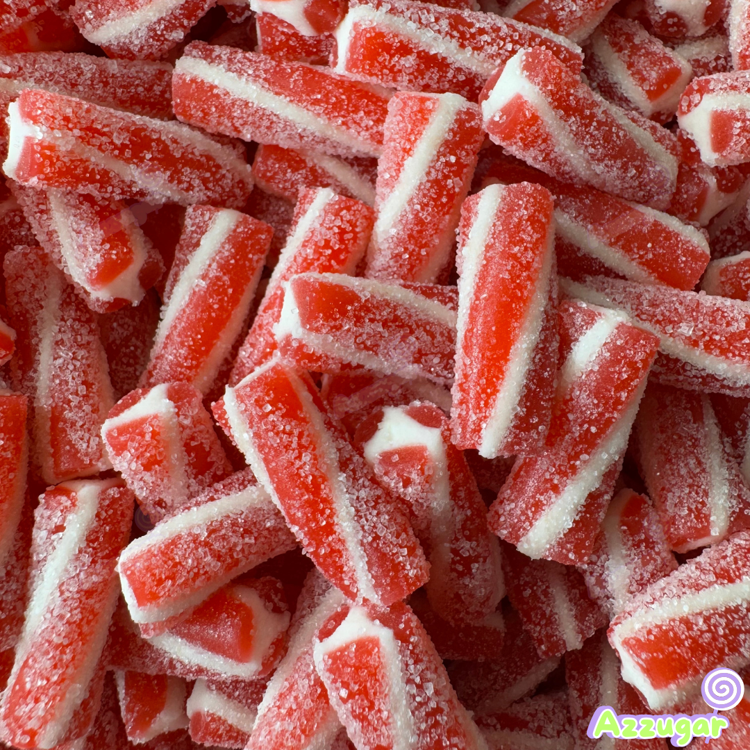  Mini-câbles sucrés fraise - 100g