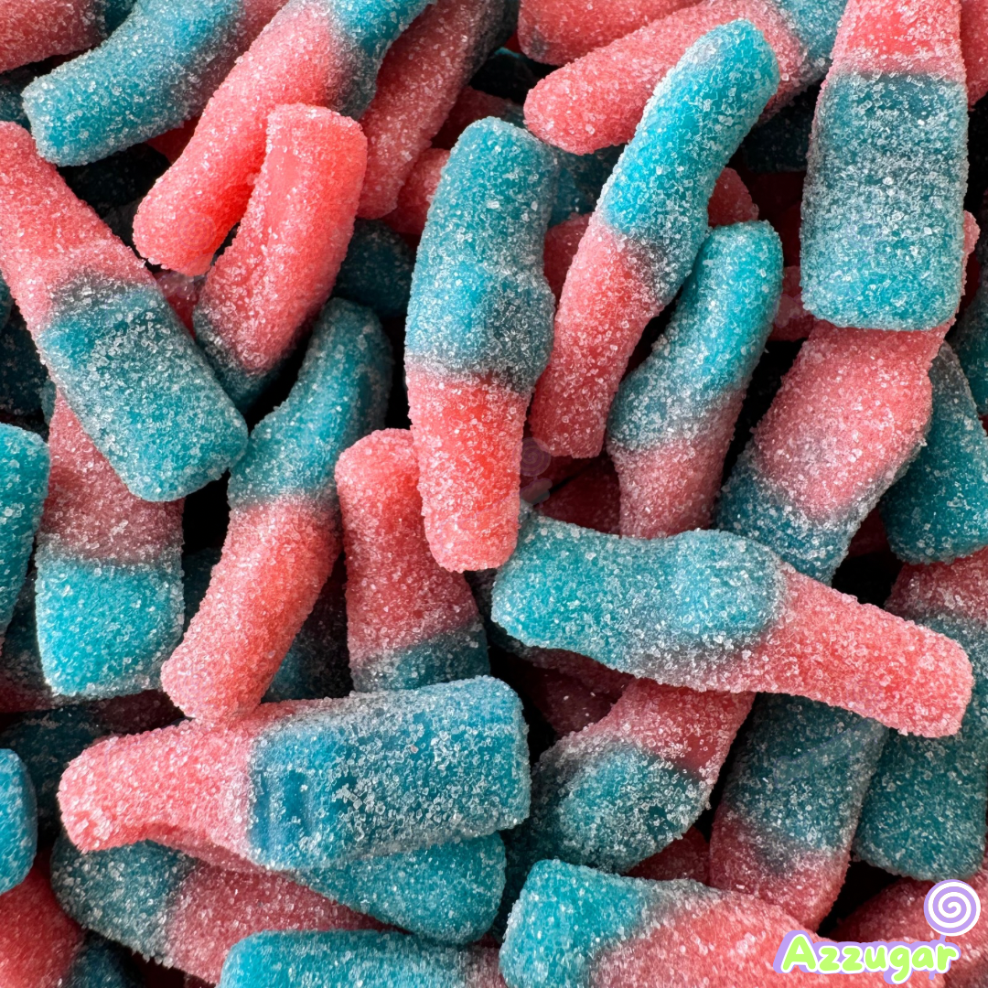 Bouteilles Tutti acidulées - 100g ⚡⚡⚡