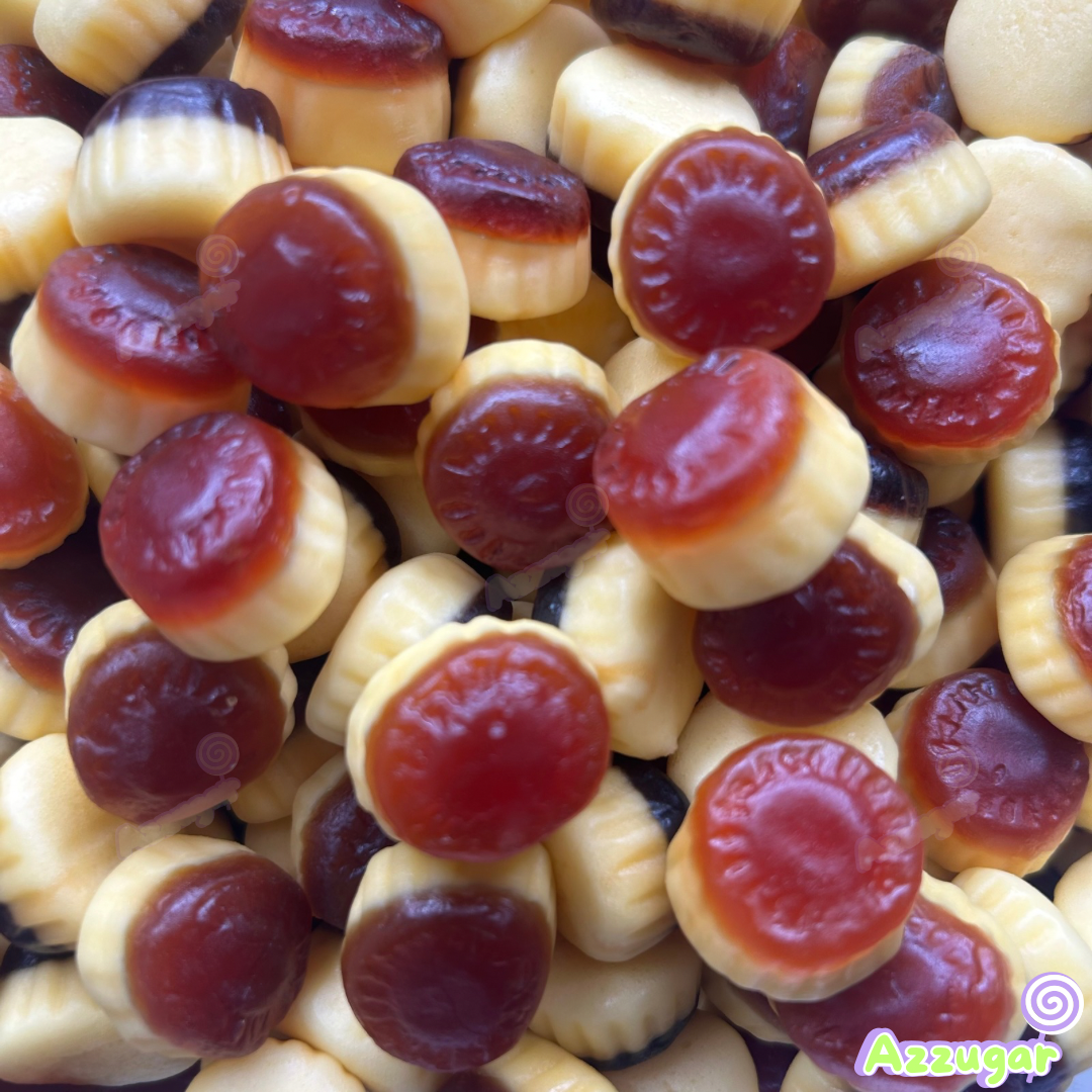 Flans lisses caramel - 100g