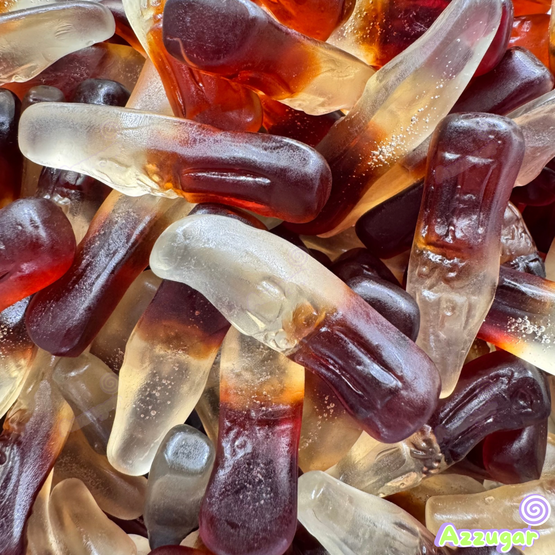 Bouteilles cola lisses  - 100g 