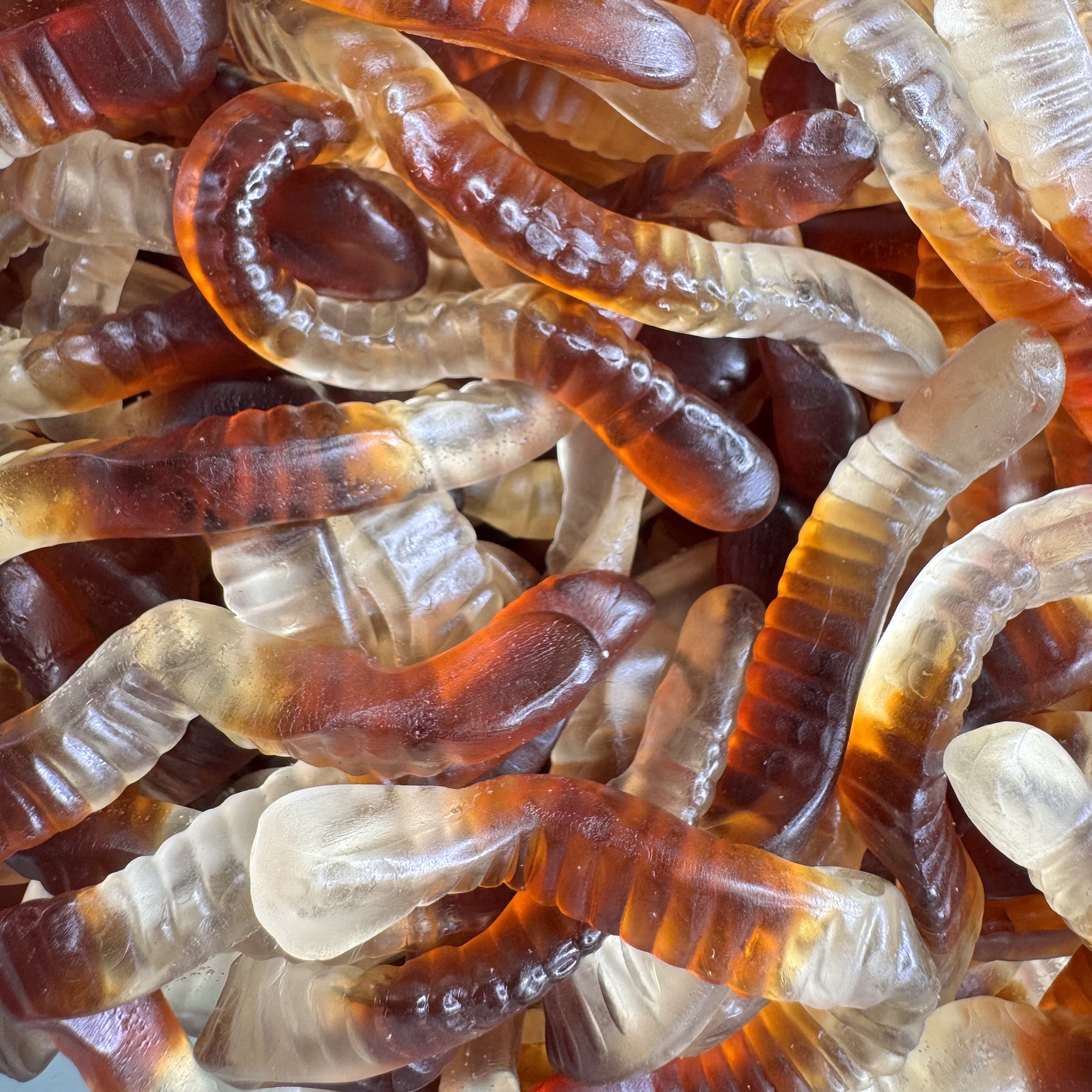 Verre de terre coca lisses - 100g