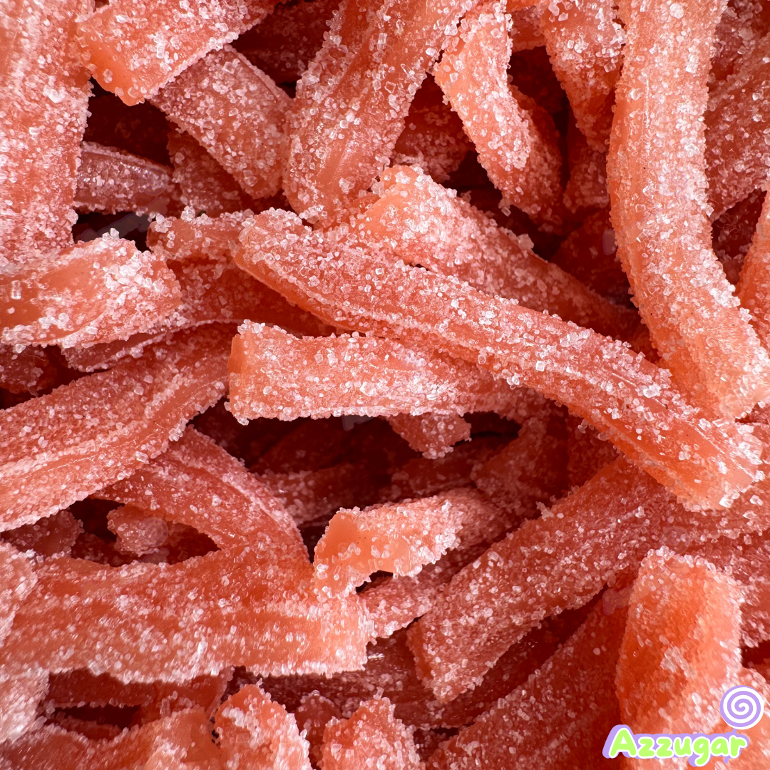 Mini lances fraises acidulées - 100g ⚡