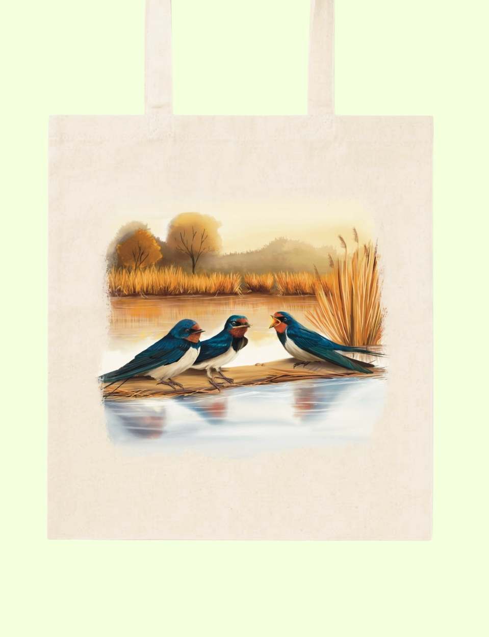 Tote Bag Golondrinas 