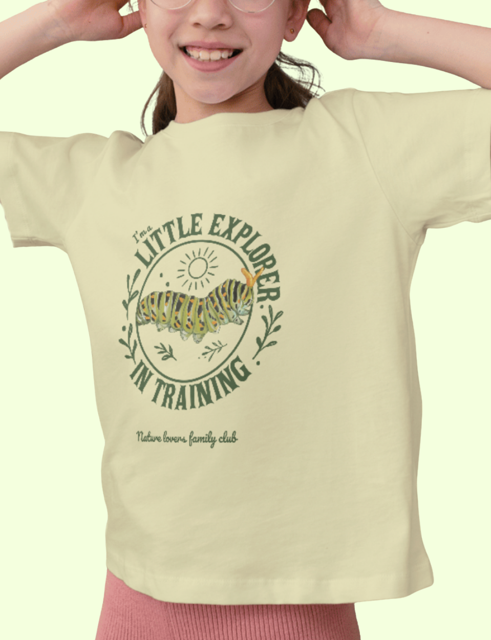 Camiseta infantil "Explorer Family" Papilio machaon